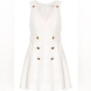 White Zimmerman Linen Dress Size 2